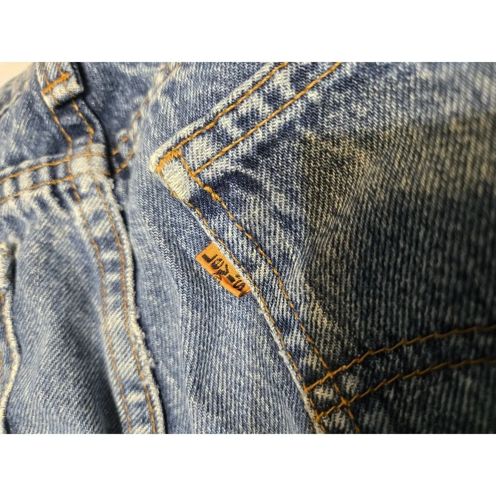 Vtg Levis 550 Orange Tab Jeans Made USA 33x32 Relaxed Fit 1998 Stonewash Denim